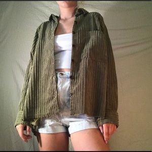 Corduroy- like shirt/ jacket from Urban Outfitters